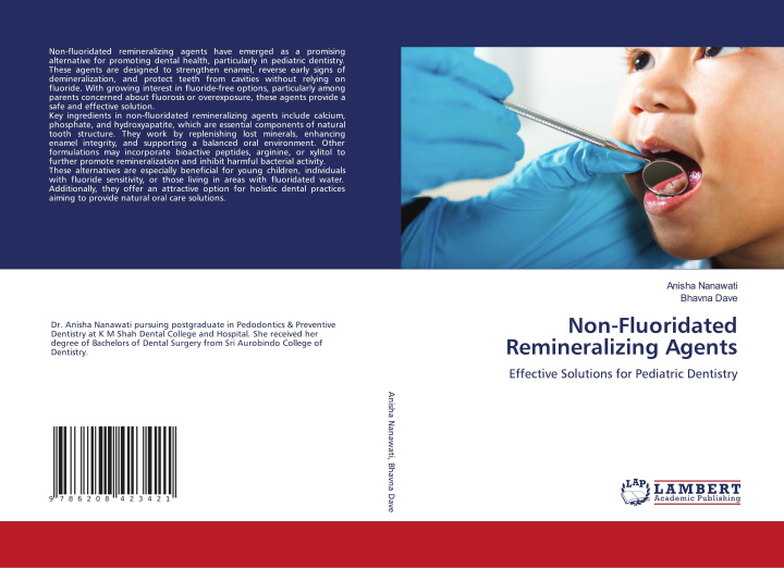 Kniha Non-Fluoridated Remineralizing Agents Bhavna Dave