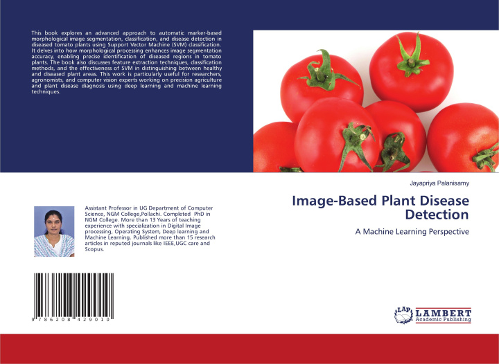 Kniha Image-Based Plant Disease Detection Jayapriya Palanisamy