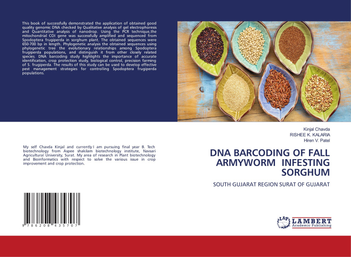 Kniha DNA BARCODING OF FALL ARMYWORM INFESTING SORGHUM Rishee K. Kalaria