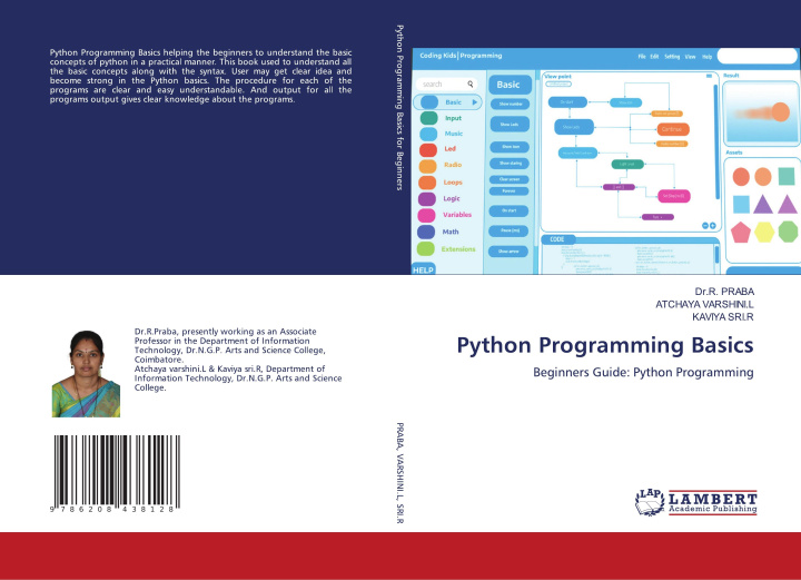 Libro Python Programming Basics Atchaya Varshini. L