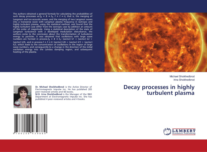 Kniha Decay processes in highly turbulent plasma Irina Shoikhedbrod