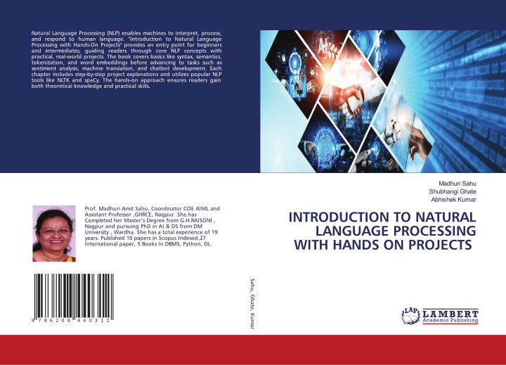 Kniha INTRODUCTION TO NATURAL LANGUAGE PROCESSING WITH HANDS ON PROJECTS Shubhangi Ghate