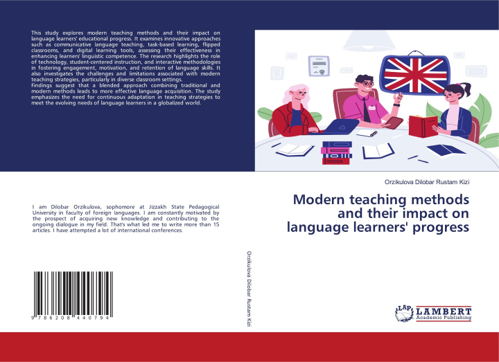 Kniha Modern teaching methods and their impact on language learners' progress Orzikulova Dilobar Rustam Kizi