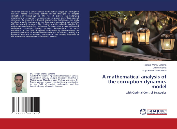 Kniha A mathematical analysis of the corruption dynamics model Alemu Geleta