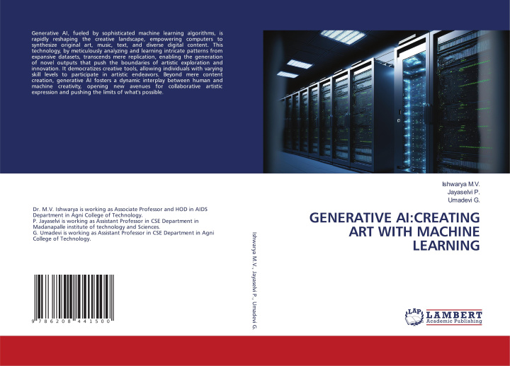 Kniha GENERATIVE AI:CREATING ART WITH MACHINE LEARNING Jayaselvi P.