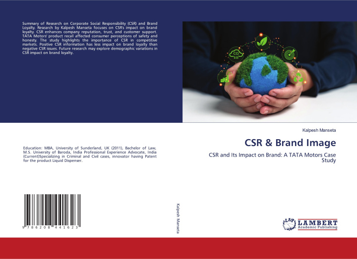 Kniha CSR & Brand Image Kalpesh Manseta