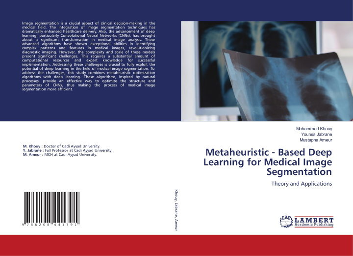 Kniha Metaheuristic - Based Deep Learning for Medical Image Segmentation Younes Jabrane