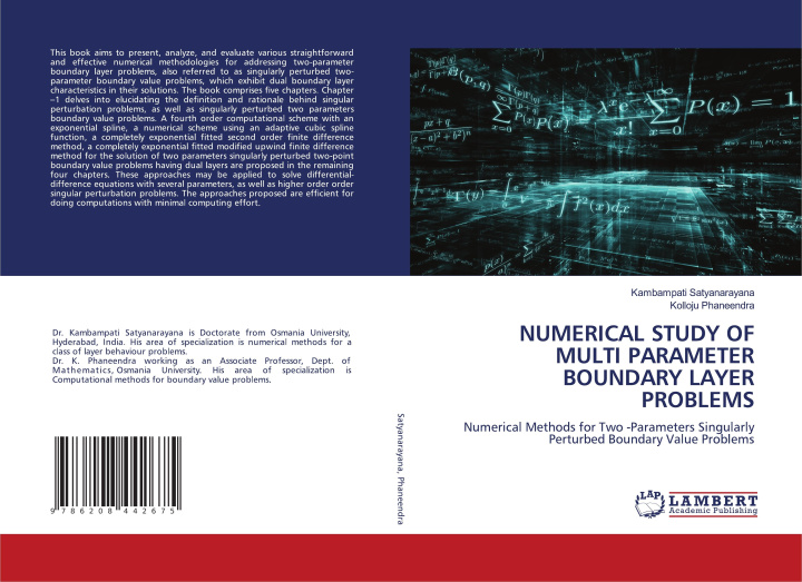 Knjiga NUMERICAL STUDY OF MULTI PARAMETER BOUNDARY LAYER PROBLEMS Kolloju Phaneendra