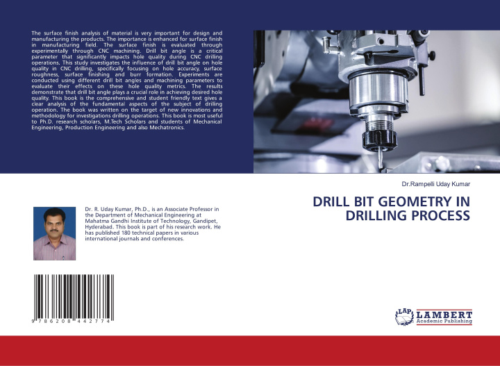 Kniha DRILL BIT GEOMETRY IN DRILLING PROCESS Dr.Rampelli Uday Kumar