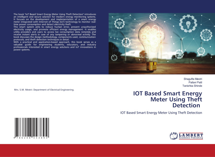 Kniha IOT Based Smart Energy Meter Using Theft Detection Pallavi Patil