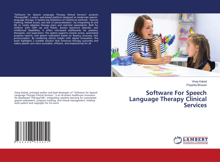 Kniha Software For Speech Language Therapy Clinical Services Priyanka Bhusari