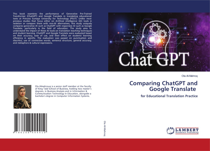 Kniha Comparing ChatGPT and Google Translate Ola Al-Mahroq