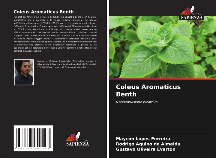 Kniha Coleus Aromaticus Benth Rodrigo Aquino de Almeida