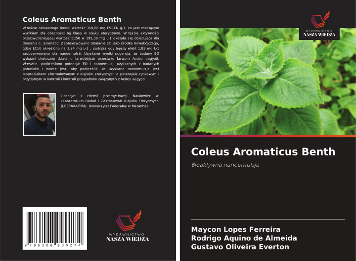 Kniha Coleus Aromaticus Benth Rodrigo Aquino de Almeida