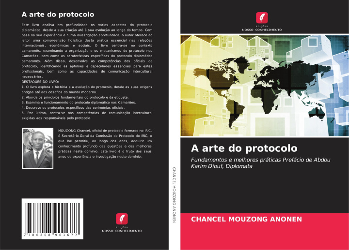 Knjiga A arte do protocolo CHANCEL MOUZONG ANONEN