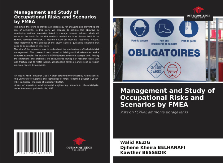 Kniha Management and Study of Occupational Risks and Scenarios by FMEA Djihene Kheira Belhanafi