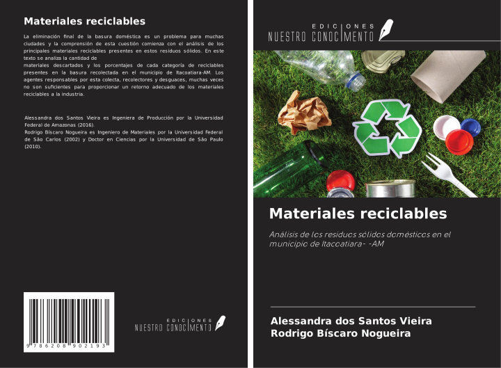 Kniha Materiales reciclables Rodrigo Bíscaro Nogueira