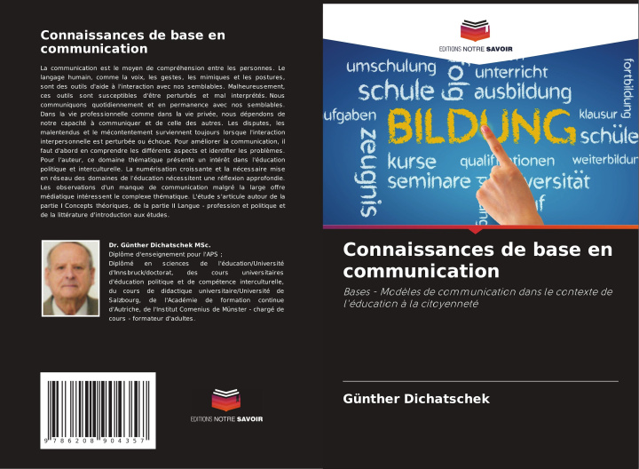 Kniha Connaissances de base en communication Günther Dichatschek
