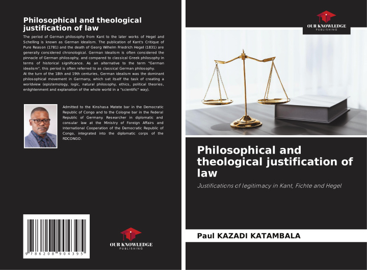 Kniha Philosophical and theological justification of law Paul KAZADI KATAMBALA