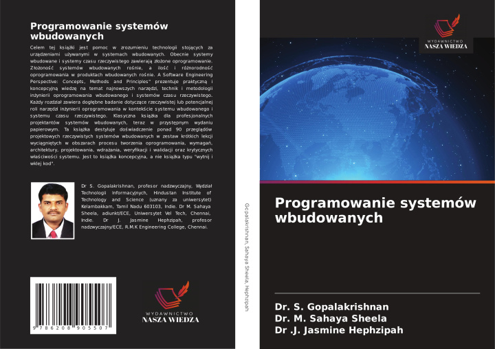 Kniha Programowanie systemów wbudowanych M. Sahaya Sheela