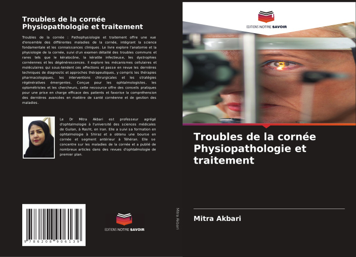 Kniha Troubles de la cornée Physiopathologie et traitement Mitra Akbari