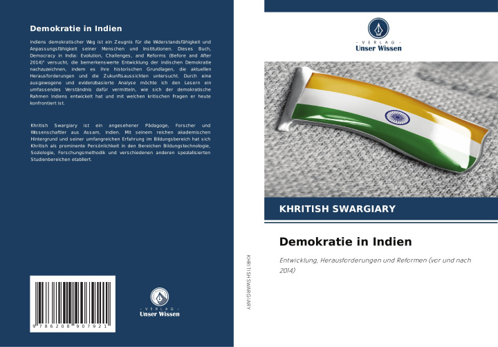 Knjiga Demokratie in Indien Khritish Swargiary