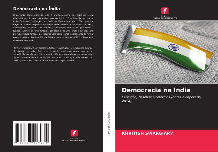 Книга Democracia na Índia Khritish Swargiary