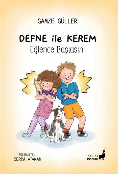 Knjiga Defne ile Kerem - Eglence Baslasin 