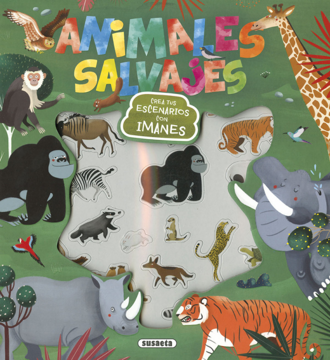 Kniha Animales salvajes Susaeta Ediciones