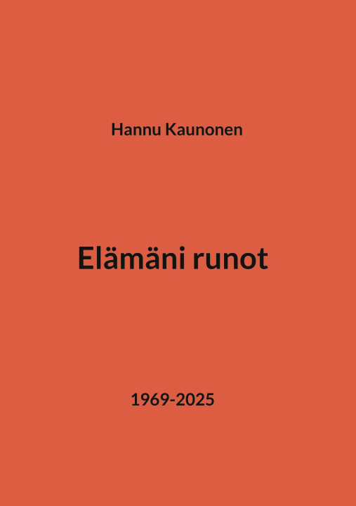Kniha Elämäni runot 