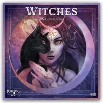Calendar/Diary Witches - Hexen 2026 - 16-Monatskalender BrownTrout Publishers Inc