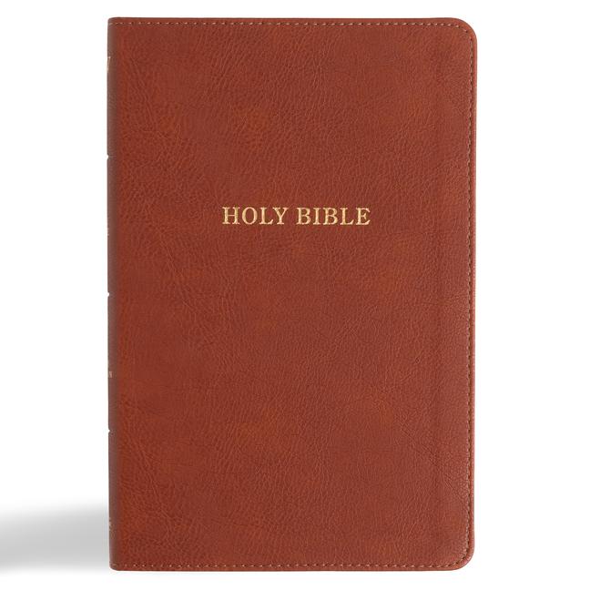 Kniha KJV Thinline Bible, Burnt Sienna Leathertouch 