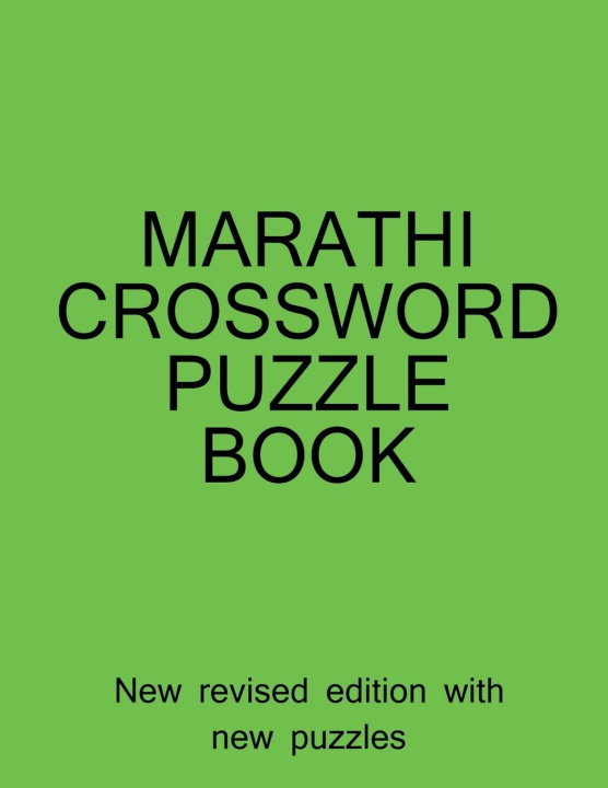 Livro Marathi Crossword Puzzle Book Garys