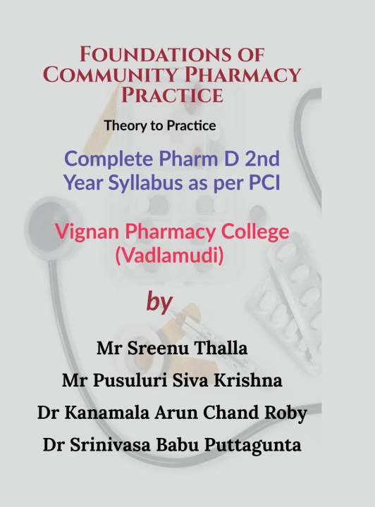 Book Foundations of Community Pharmacy Practice 