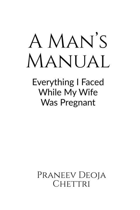 Kniha A Man's Manual 