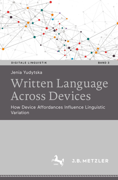 Kniha Written language across devices Jenia Yudytska