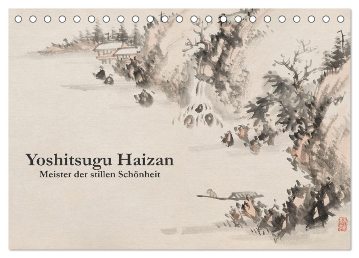 Kalendář/Diář Yoshitsugu Haizan (Tischkalender 2026 DIN A5 quer), CALVENDO Monatskalender Calvendo