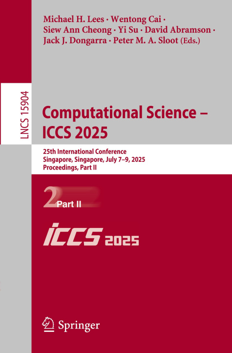 Buch Computational Science - ICCS 2025 Michael H. Lees