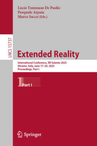 Kniha Extended Reality Lucio Tommaso De Paolis