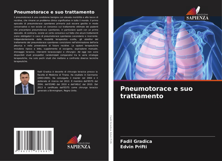 Knjiga Pneumotorace e suo trattamento Fadil Gradica