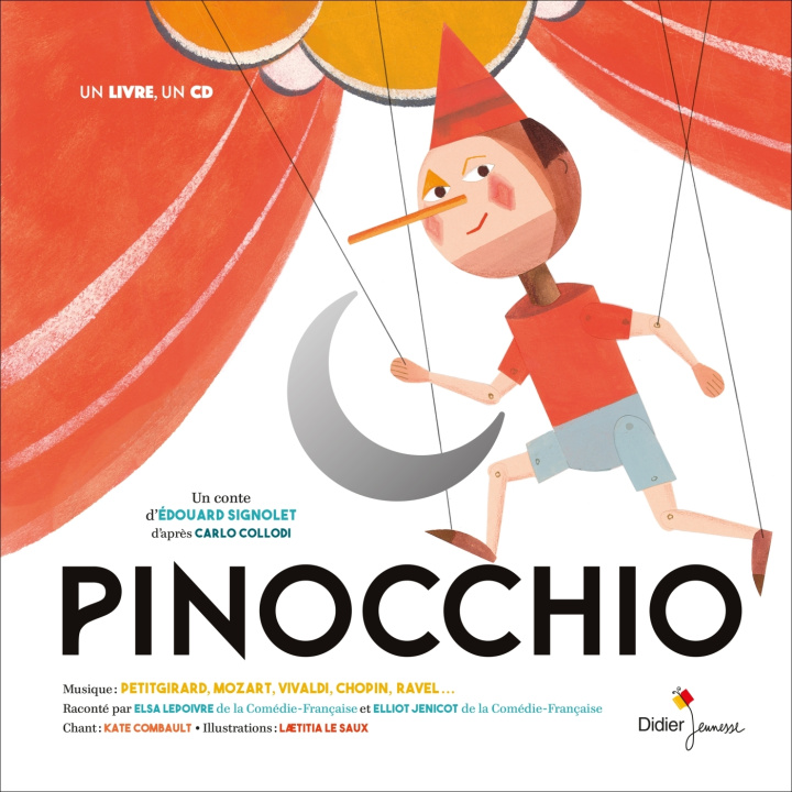 Kniha Pinocchio Edouard Signolet