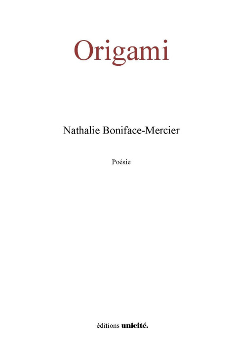 Книга Origami Boniface-Mercier
