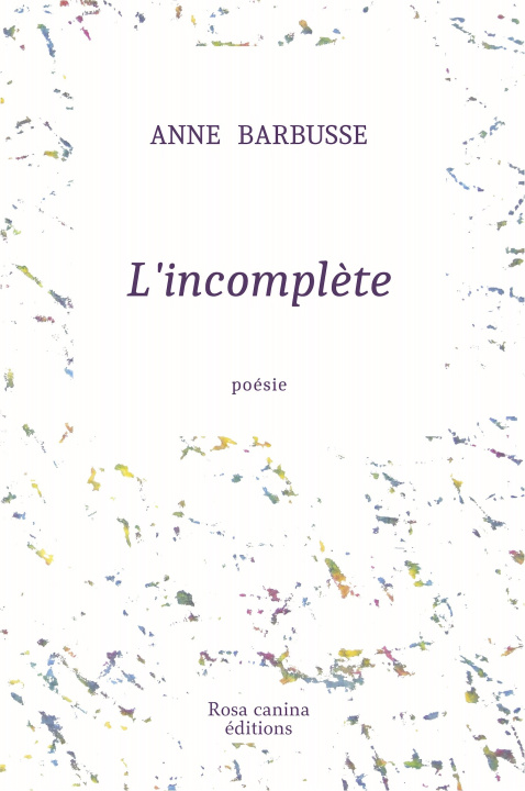 Kniha L'incomplète BARBUSSE