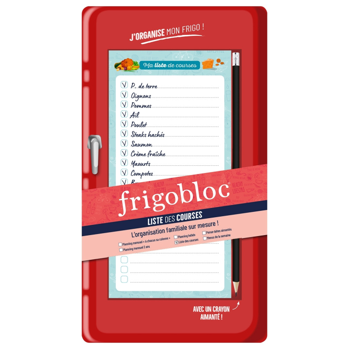 Knjiga FRIGOBLOC - LISTES DE COURSES 