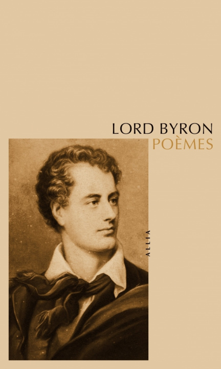 Kniha Poèmes LORD BYRON