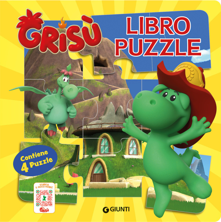 Kniha Grisù. Libro puzzle 