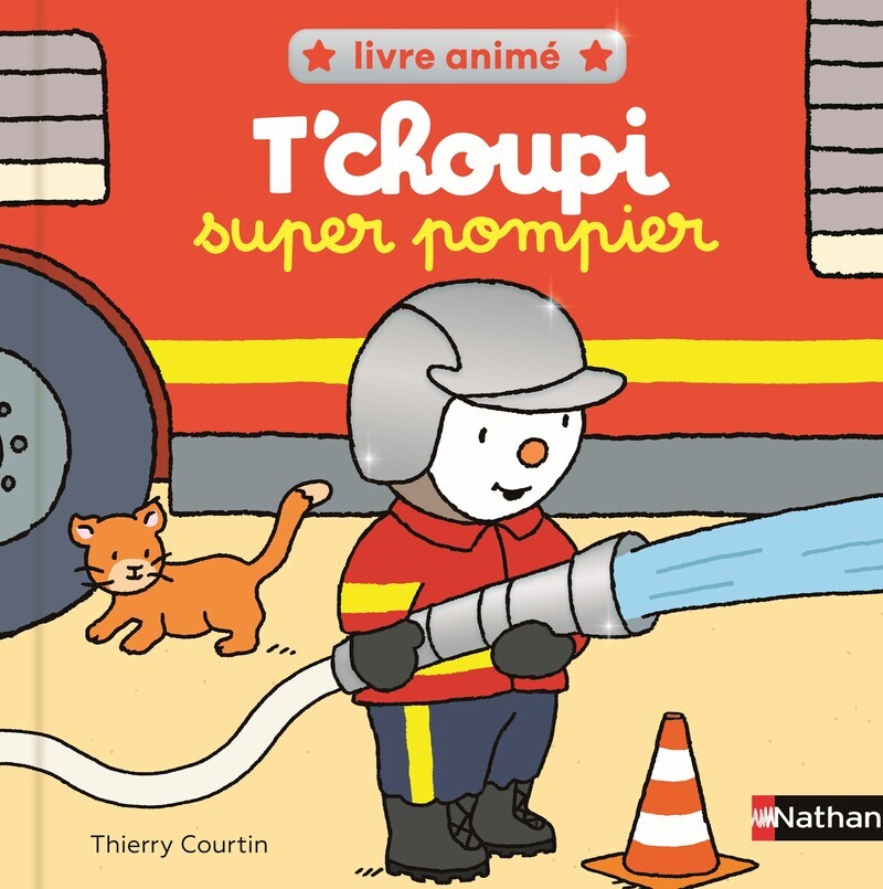 Kniha T'choupi super pompier 