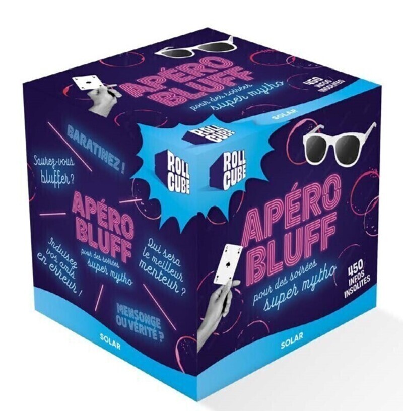 Kniha Rollcube apero bluff Simon Gabillaud