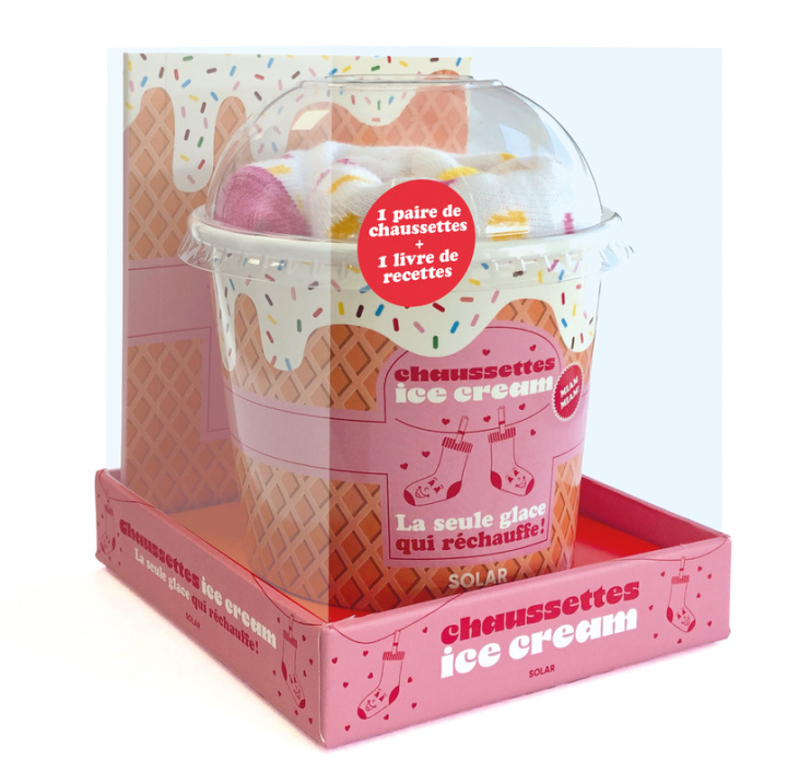 Kniha Coffret Chaussettes Ice-cream Sans