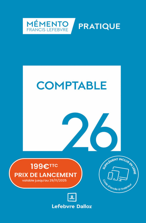 Kniha Mémento Comptable 2026 PwC